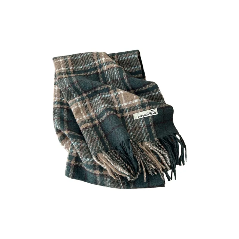 CARTELO Polyester Knit Scarves Unisex-11