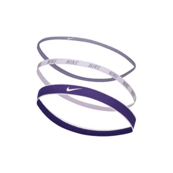 Nike Silicone Hair Bands Unisex Purple
