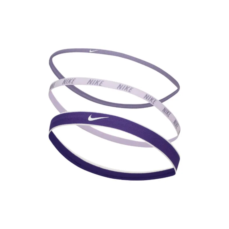 Nike Silicone Hair Bands Unisex Purple-0