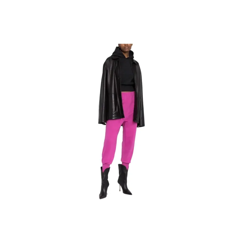Balenciaga Knitted Sweatpants Women's Pink-1