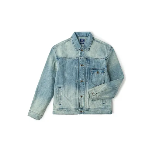 Lee Denim Jackets Men Light Blue