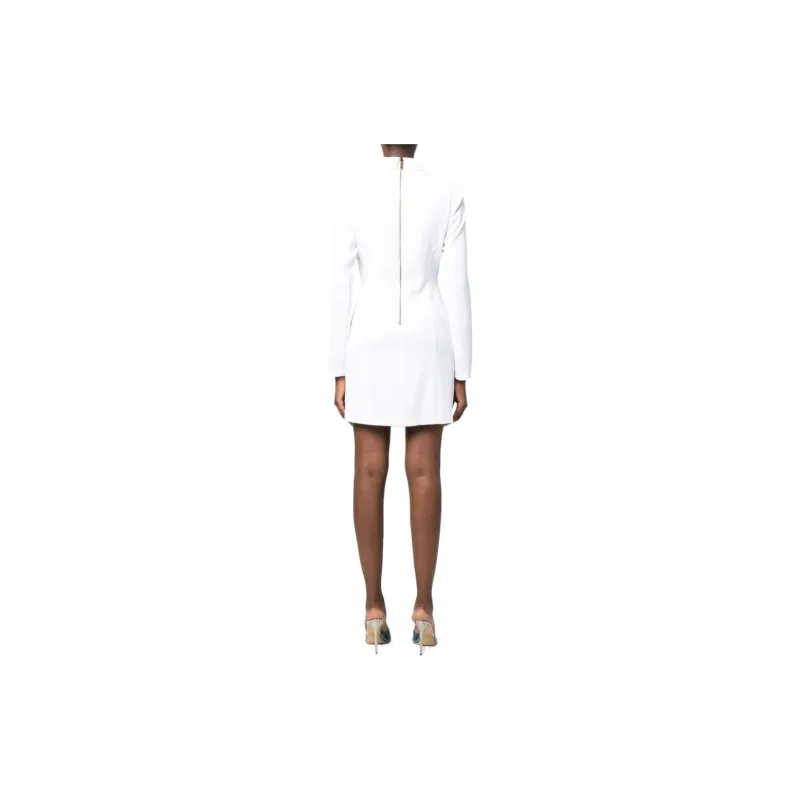 PINKO Long Sleeved Dresses Women's White-2