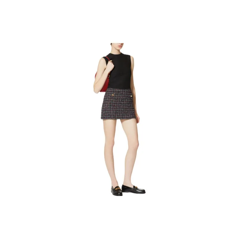 Valentino FW22 Sleeveless Dress Women's Black-2