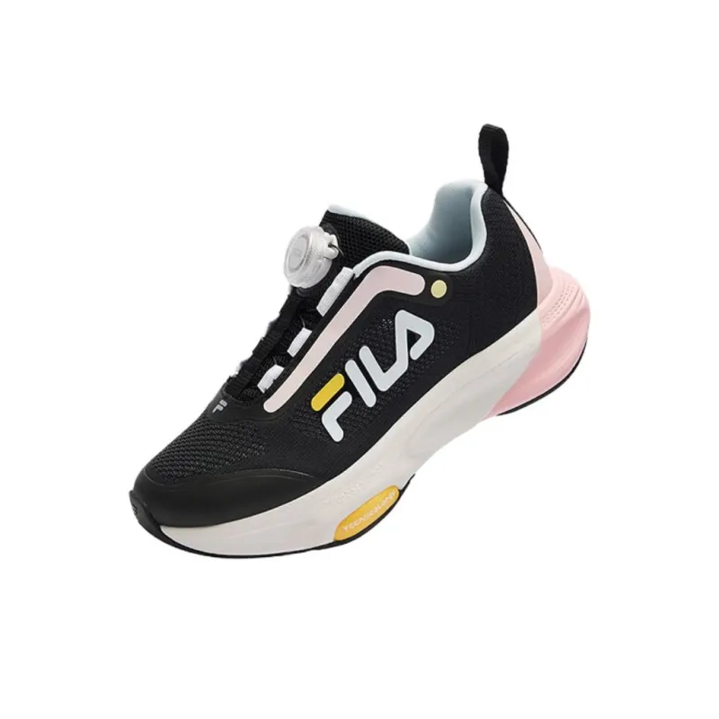 FILA KIDS BOA Low Top Kids' Training Shoes Black Pink Teenagers-2