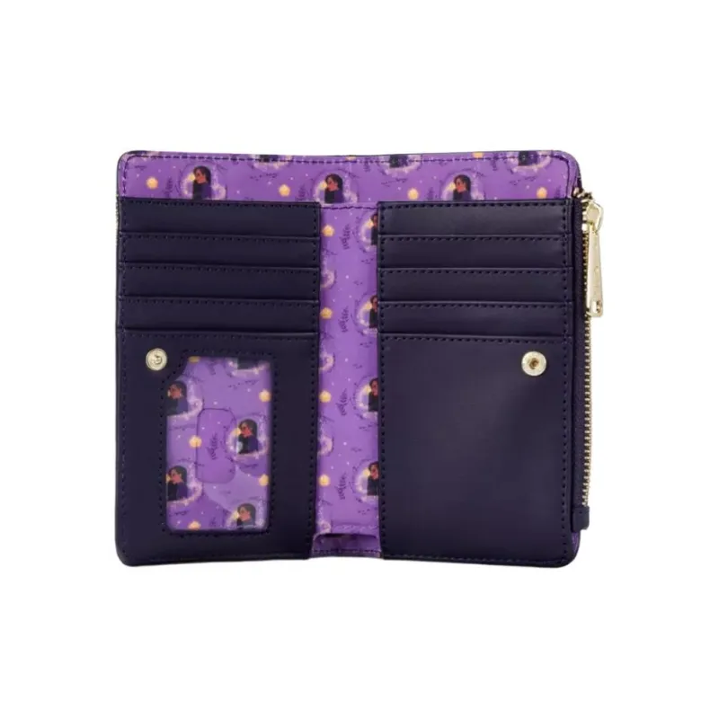 Disney PU Polyurethane Wallet Women's Purple-2