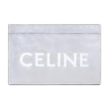 CELINE CARD HOLDER IN LAMINATED CALFSKIN