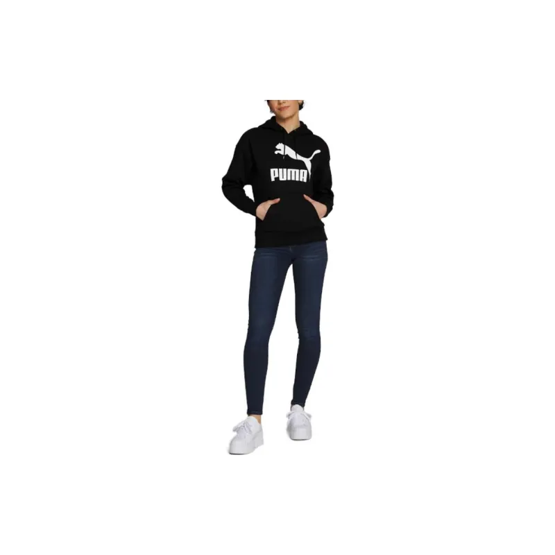 PUMA Classics Women's Logo Hoodie-3