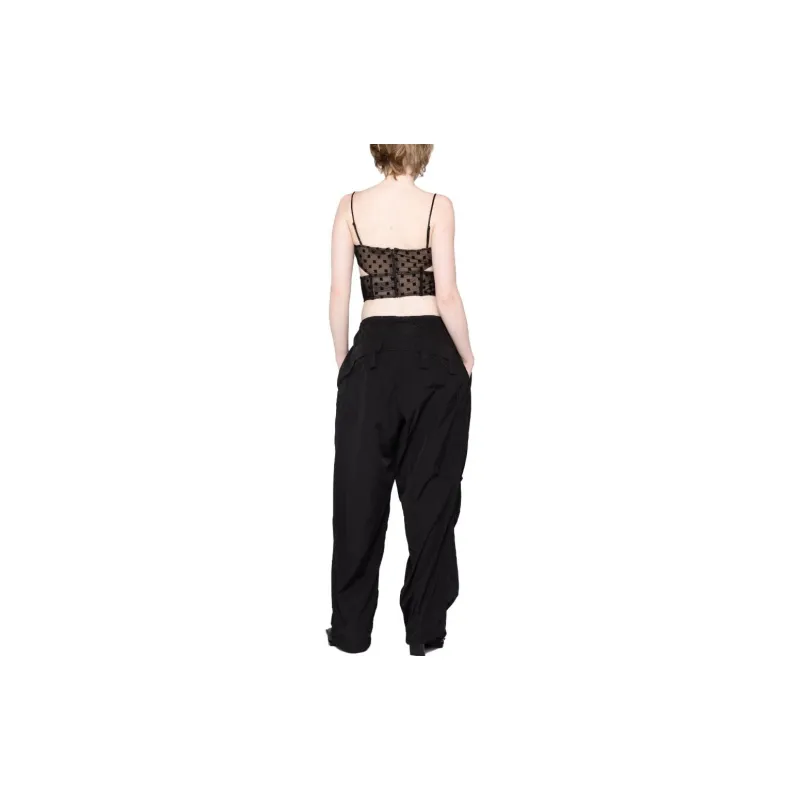 Misbhv Mesh Monogram Corset Top-2