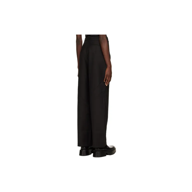 Fax Copy Express Casual Pants Women's Black-1