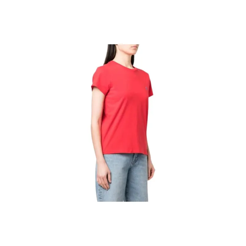 Polo Ralph Lauren T Shirts Women's Red-1