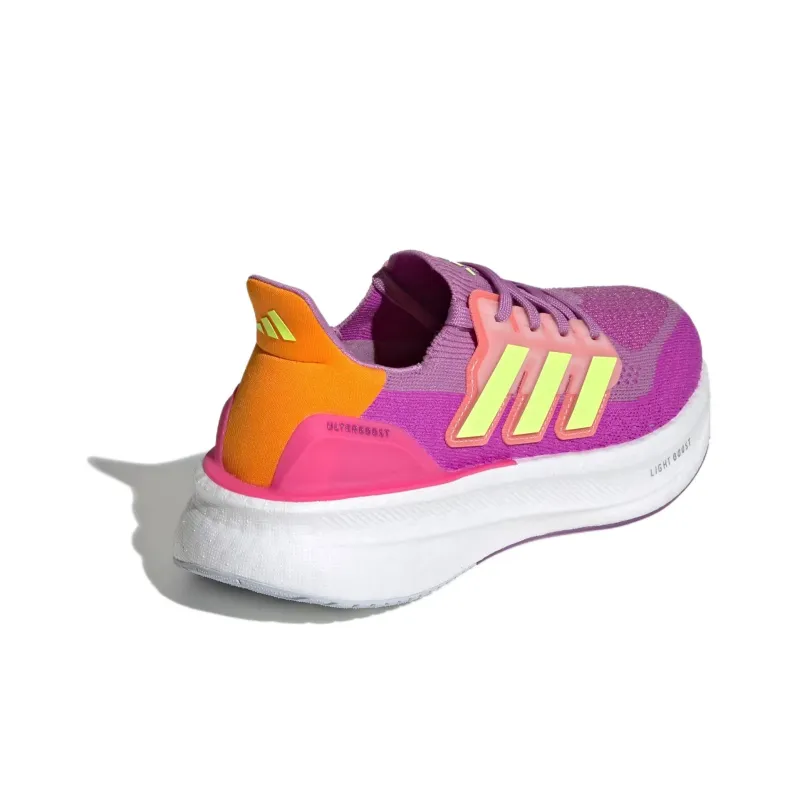 Adidas Ultraboost 5.0 Anti Kick, Abrasion Resistant, And Breathable Low Top Kids' Running Shoes Purple Yellow Teenagers-3