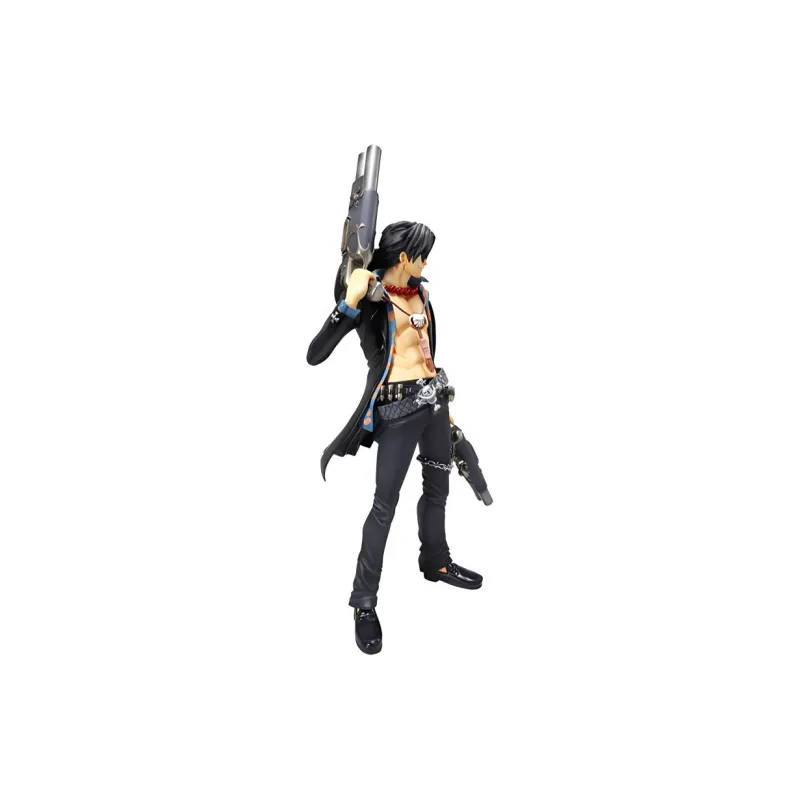 MegaHouse Portgas D. Ace One Piece Pop Strong World Theater Edition Black Eyed Ace Scale Figures-3
