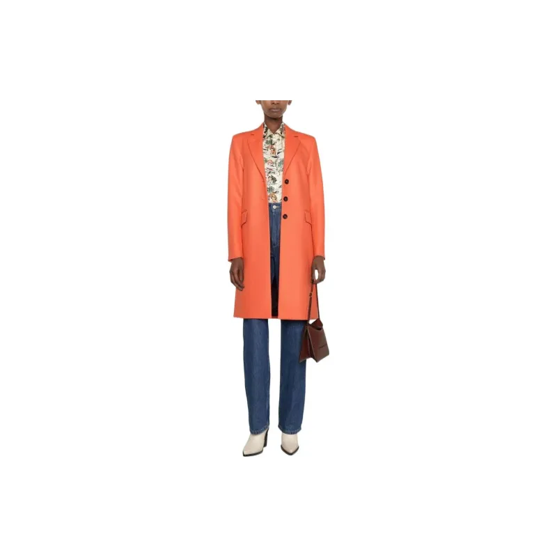 Paul Smith Coats Women's Orange-1