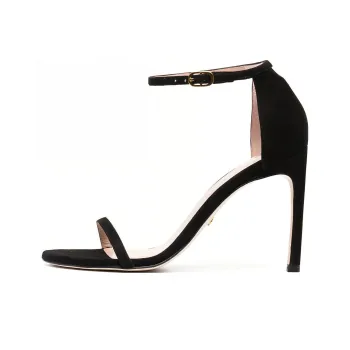 stuart weitzman Nudist 120mm Suede Sandals
