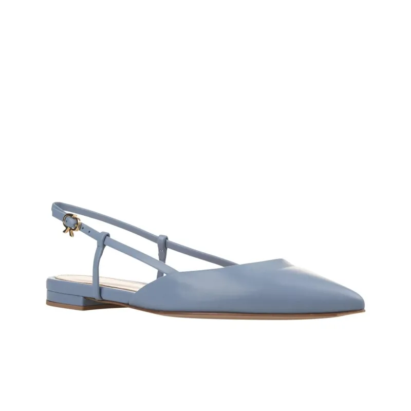 GIANVITO ROSSI Ascent Casual Single Shoes Women's Light Blue-2