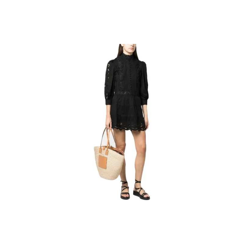 ALICE+OLIVIA Long-Sleeved Dresses Women's Black-2