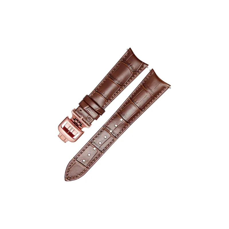 SHIRUI Genuine Leather Strap For Men Compatibility Watch Bands 19mm Unisex-20