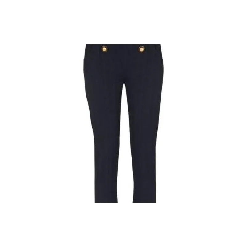 BALMAIN Wool Flared Trousers-5
