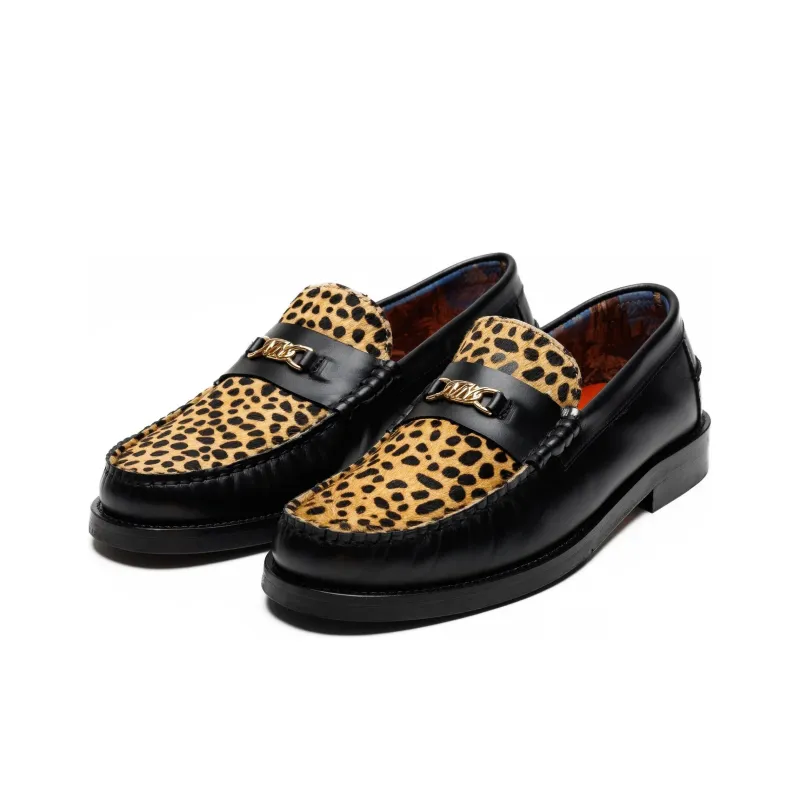 Naked Wolfe Roma Loafers Men's Black Yellow-2