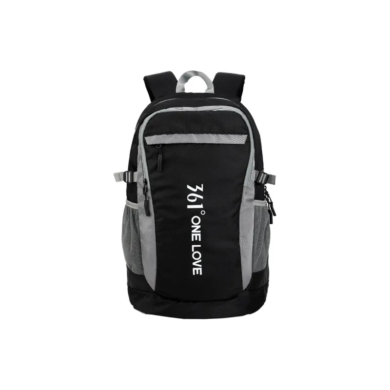361° Polyester Backpack Unisex Black-0