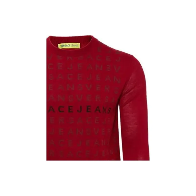 VERSACE Sweaters Men Red-3