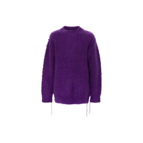 Sacai Sweaters Men Purple