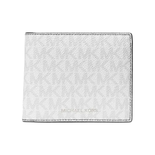 MICHAEL KORS Harrison Logo Billfold Wallet With Passcase