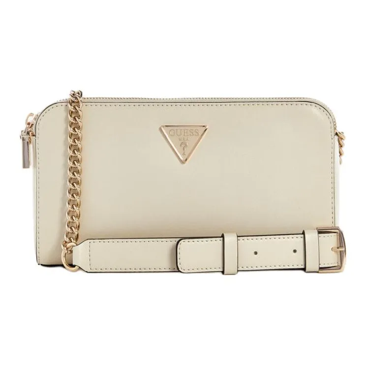 GUESS Polyurethane Crossbody Bag Shoulder Bag Women's Cream-0