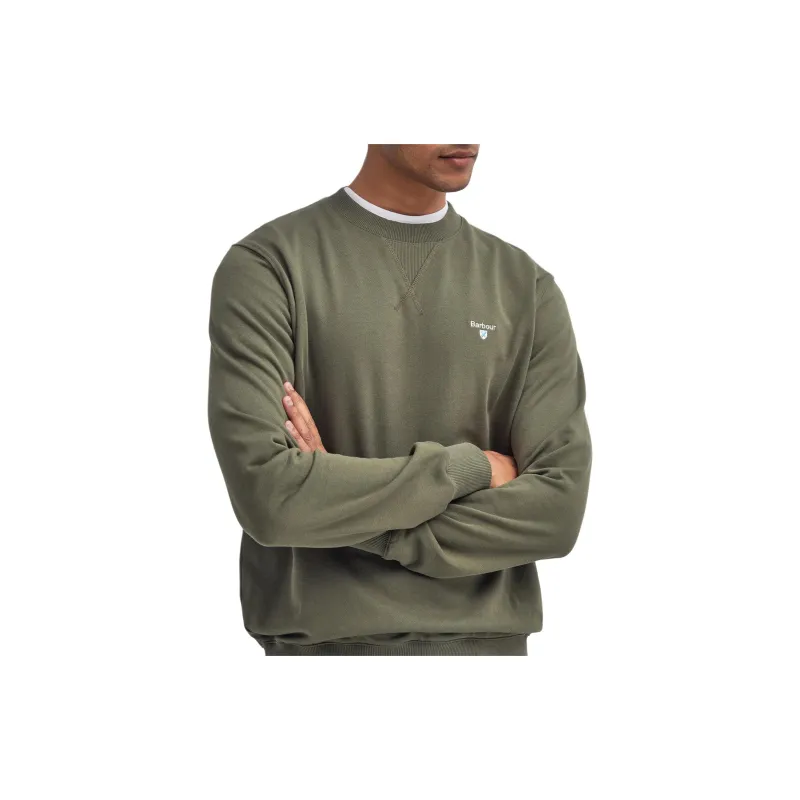 BARBOUR FW24 Sweatshirt Men's Olive Green-4