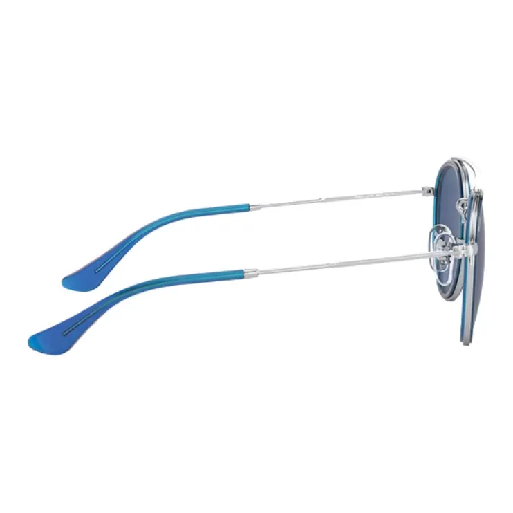 RayBan Metal Aviator Sunglasses Unisex Silver-2