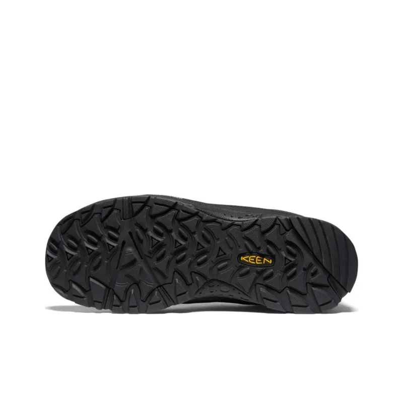 KEEN OURAY Abrasion Resistant Low Top Hiking Shoes Men's Black-5