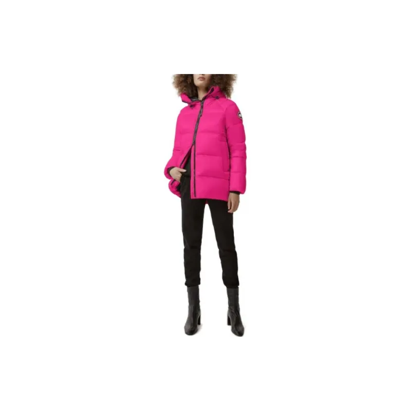 Canada Goose Down Jacket Coat Women's Pink-1