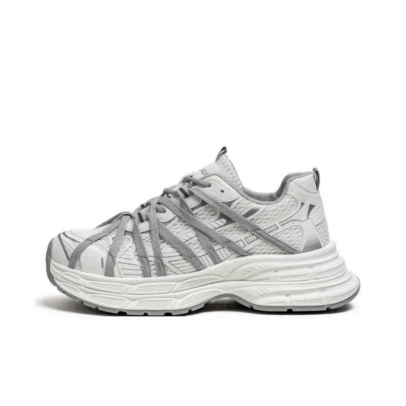 GNVA Slip-Resistant Low-Top Chunky Sneakers Unisex Box Included-4