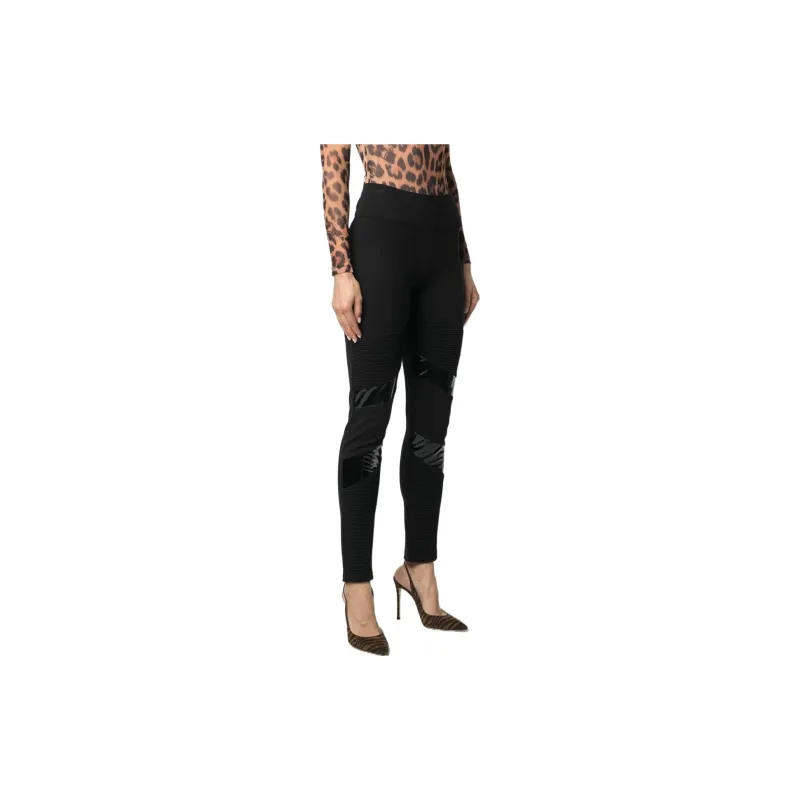 PHILIPP PLEIN Iconic Biker Jogging Leggings-2