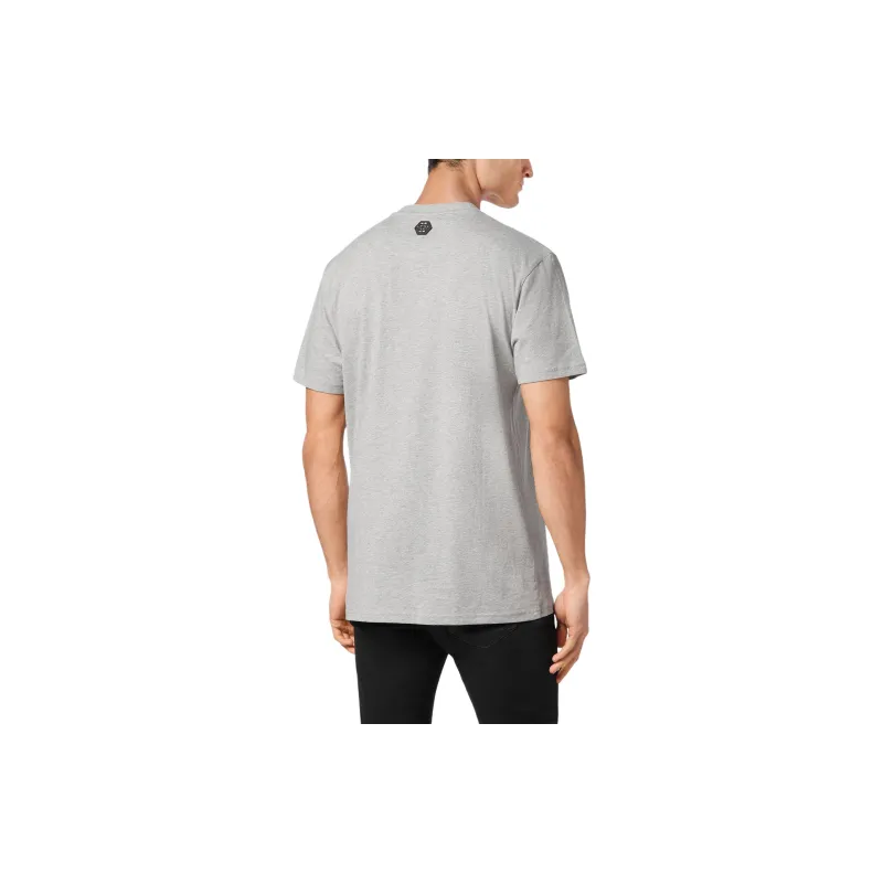 PHILIPP PLEIN College Round Neck Ss T Shirt-2