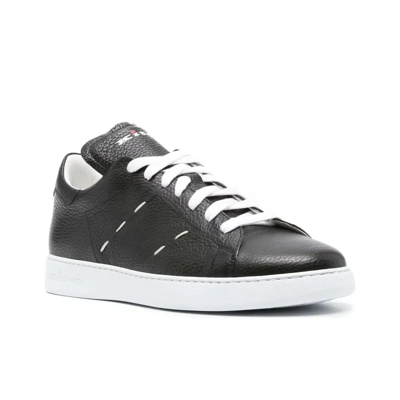 KITON Seam detail Leather Sneakers-2