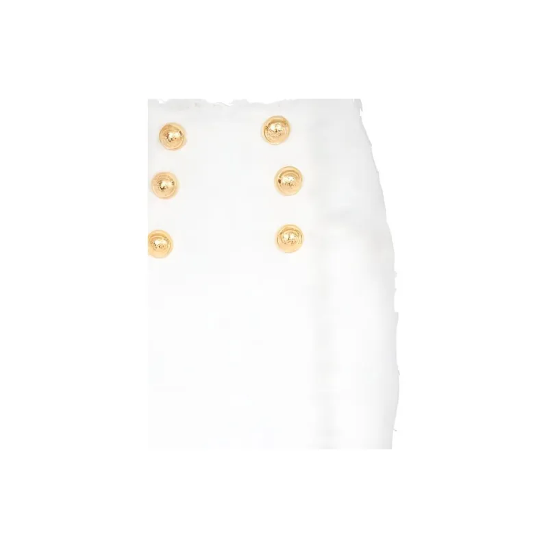 BALMAIN Tweed Pencil Skirt-5