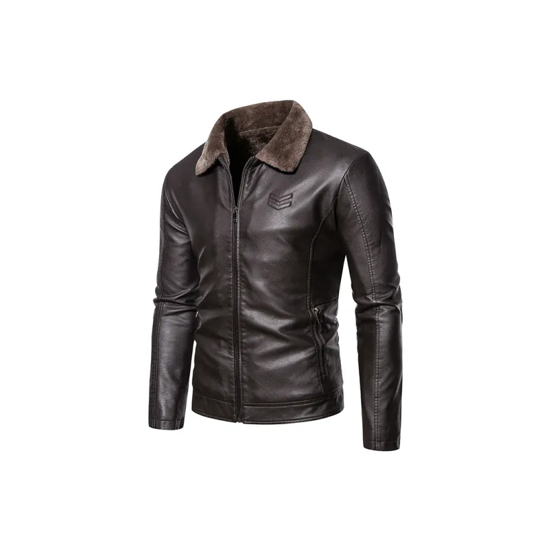 LISENPOK Leather Jackets Unisex-4