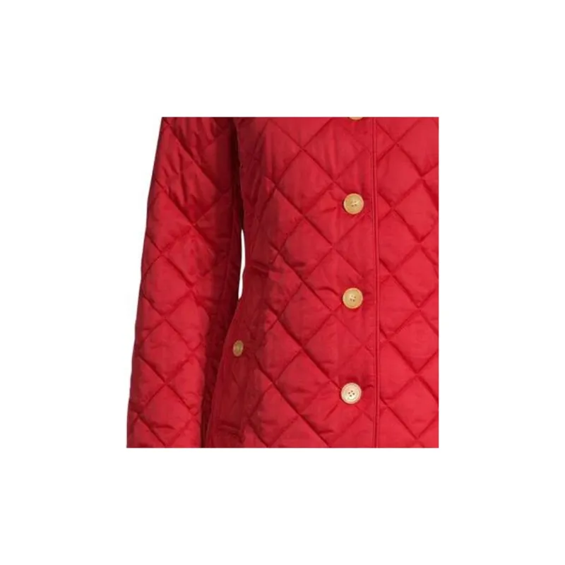 Burberry Jackets Women's Red-5