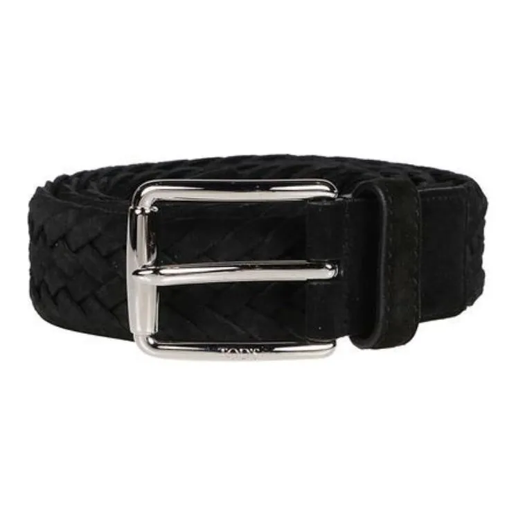 TOD'S Braided Buckle Belt-3