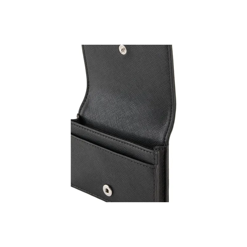 EMPORIO ARMANI Polyamide Coin Purses Wallets Men's Black-2