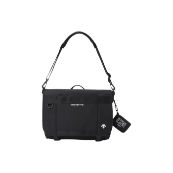 DESCENTE Polyester Crossbody Bag Unisex Black