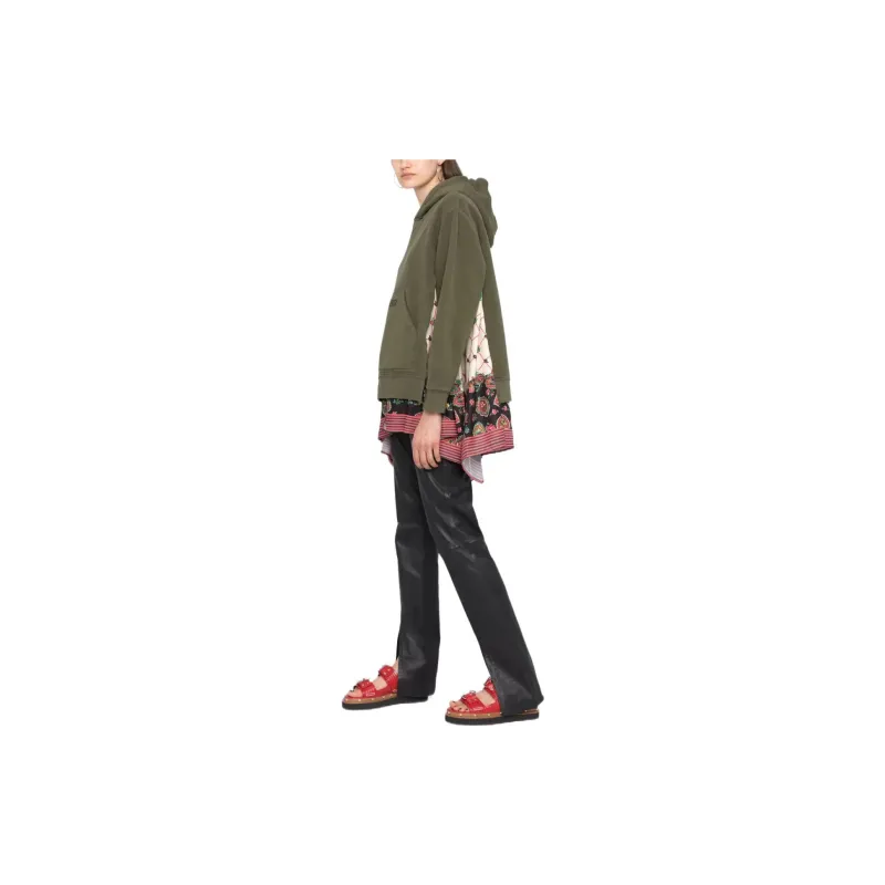 DSQUARED2 Panelled Pullover Logo print Hoodie-3
