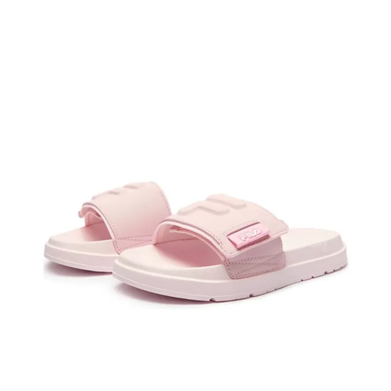 FILA KIDS Slip Resistant, Abrasion Resistant, Lightweight Kids' Slippers Light Pink Teenagers-2