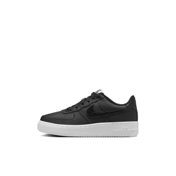 Nike Air Force 1 Slip Resistant Low Top Kids' Skateboarding Shoes Black Kids'