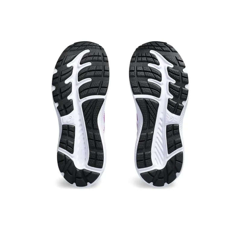 Asics Gel-Contend 8 Anti-Slip Wear-Resistant Low-Top Kids' Running Shoes Purple White Teenagers-4