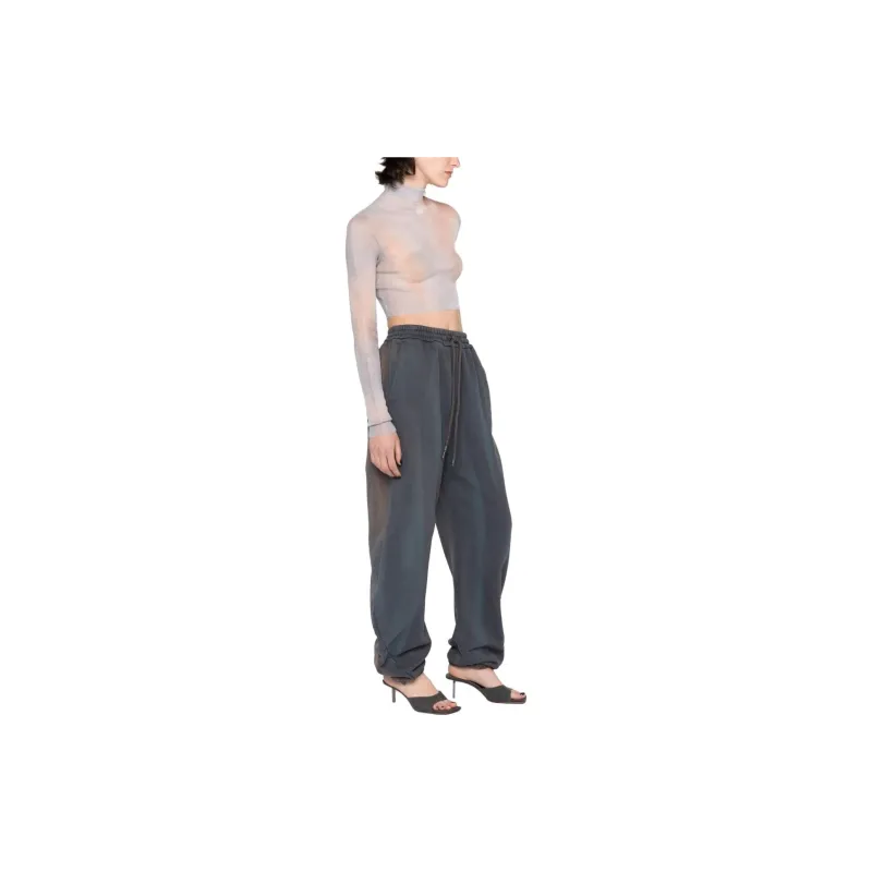 OFF WHITE Casual Pants Women's Dark Gray-4