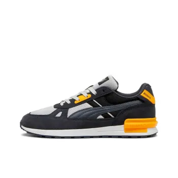 PUMA Graviton Pro Anti Slip Wear Resistant Low Top Casual Shoes Unisex Black Gray Color
