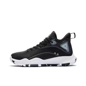 PEAK Cavalry 2 Cushioning Wear Resistant Mid Top Basketball Shoes Men's Black