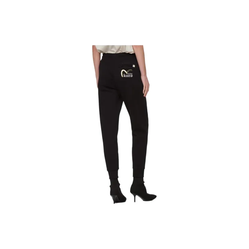 EVISU Sports Pants Women's Black-3